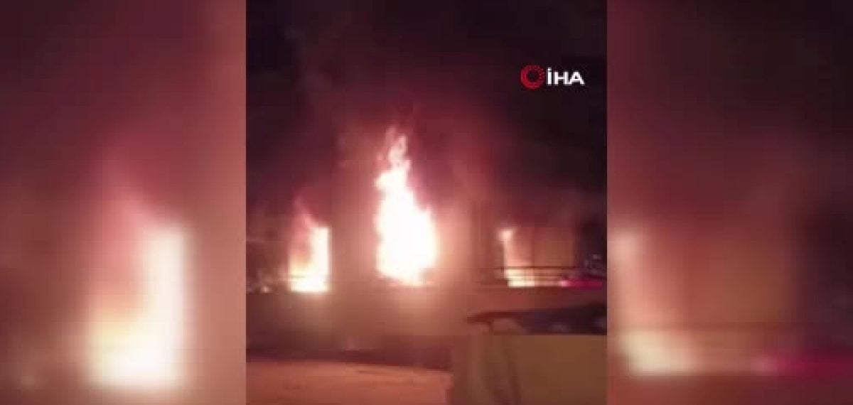 Hatay’da patlamalı yangın: anne ve oğlu yanarak yaralandı