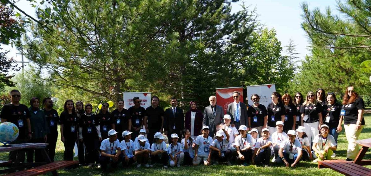 İklimde Yeşeren Özel Umutlar projesi Niğde Kent Ormanı’nda tanıtıldı