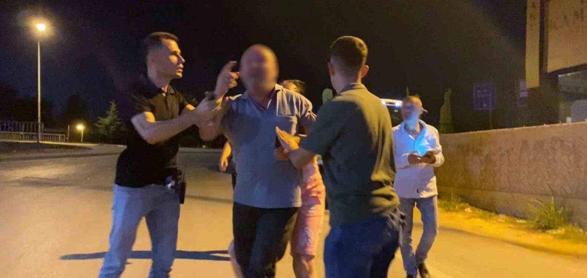 İnegöl’de alkollü sürücü 190 bin TL ceza alınca basına mermerle saldırdı