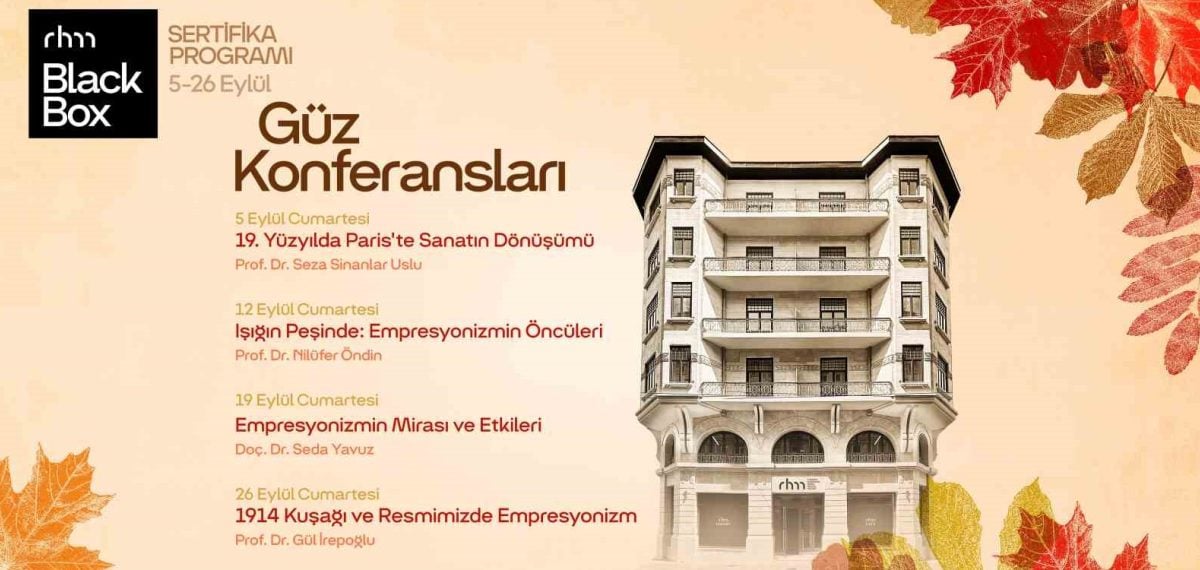 İş Bankası Resim Heykel Müzesi’nde ‘Güz Konferansları’ başladı, dört haftalık program açıklandı