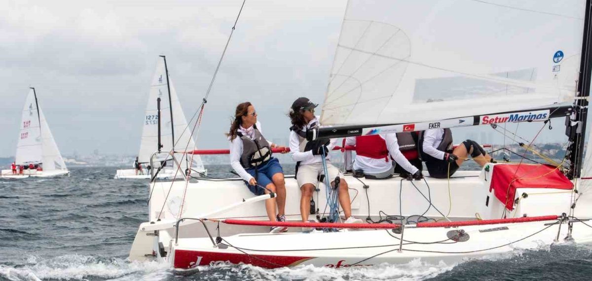 J70 start aldı; 10 günlük 14. TAYK‑Eker Olympos Regatta İstanbul’da başladı