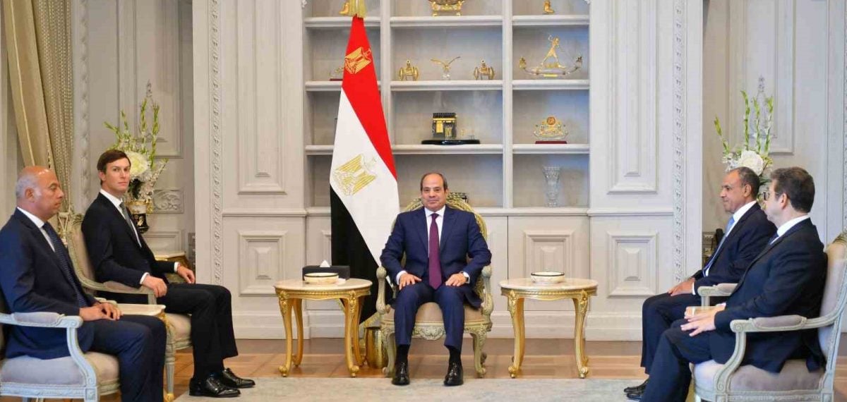 Jared Kushner Mısır’da Sisi ile Gazze ve Filistin gündemini görüştü