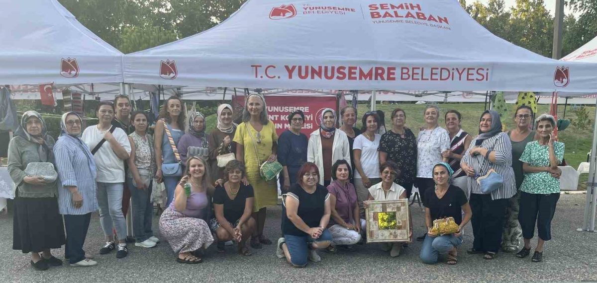 Kadın El Emeği Gece Pazarı yoğun ilgiyle başladı, üç hafta sürecek