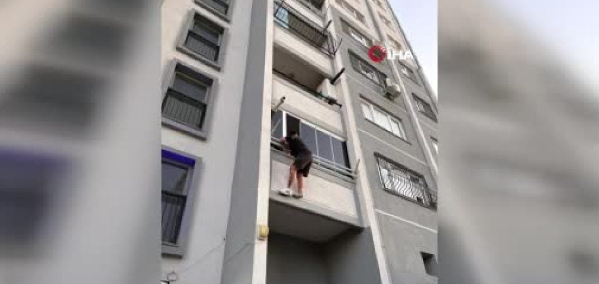 Karabağlar’da balkondan sarkarken yakalandı; 2,16 kg pregabalin ve çok sayıda uyuşturucu ele geçirildi