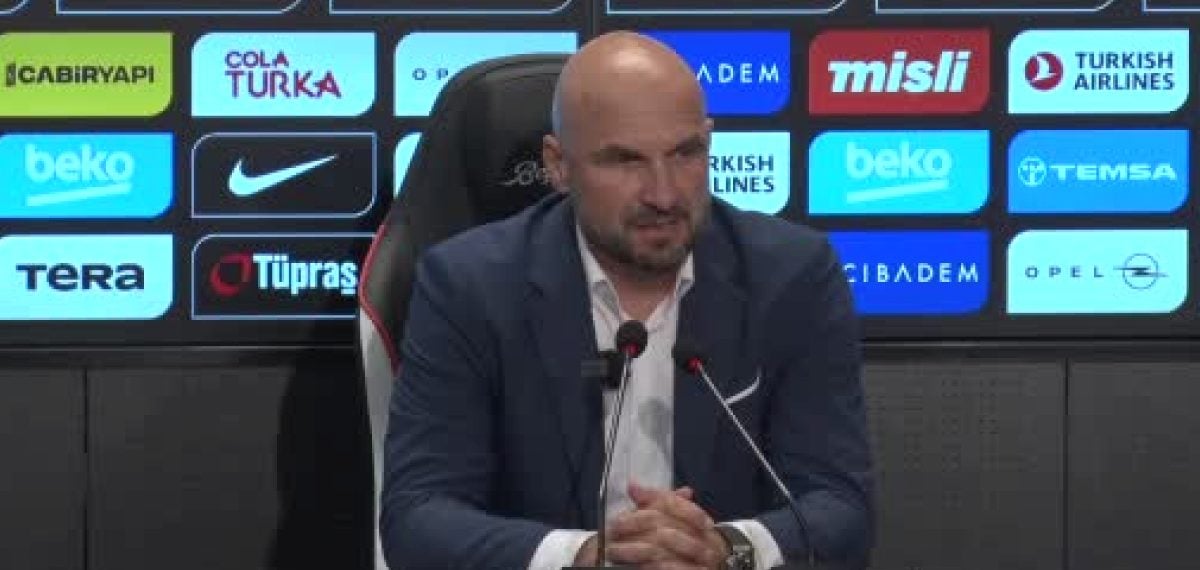 Kauno Žalgiris teknik direktörü Sopiç: Beşiktaş oyun ve atmosfer olarak farklı seviyedeydi