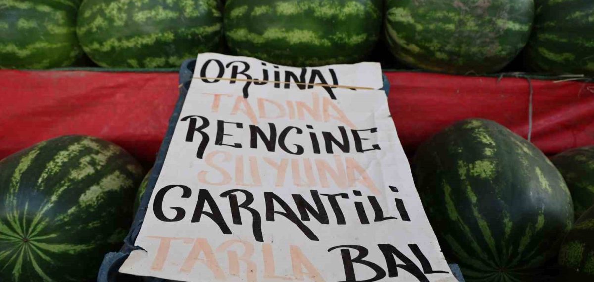 Kırşehir’de sıcakların etkisiyle karpuz ve kavun satışları yükseldi