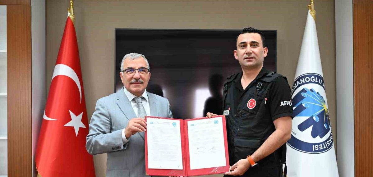 KMÜ ile Karaman AFAD arasında afet eğitim ve hazırlık protokolü imzalandı