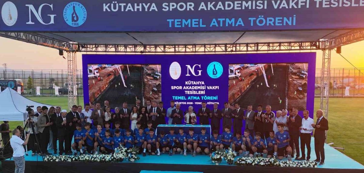 Kütahyaspor Akademisi Vakfı Yoncalı’da sosyal tesislerin temelini attı