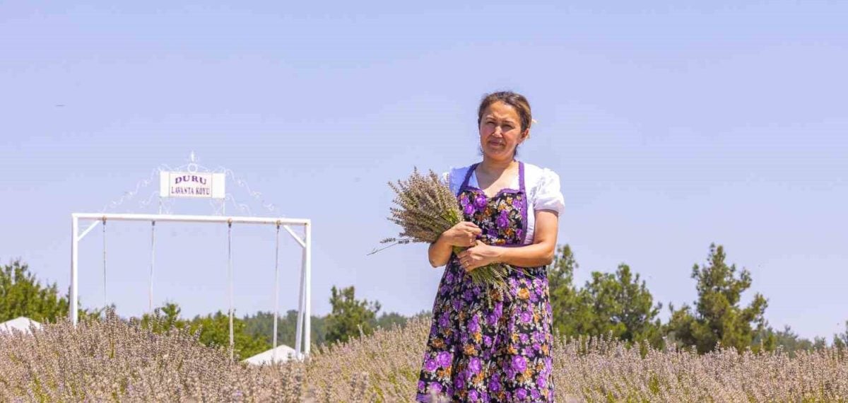 Lavantadan sabuna reçele uzanan üretim, Duru Lavanta Köyü’nü cazibe merkezine dönüştürdü