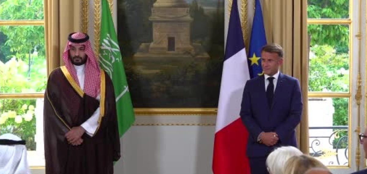 Macron ile Selman Paris’te stratejik ortaklığı güçlendirdi, 6 milyar euroluk tema parkı kararı