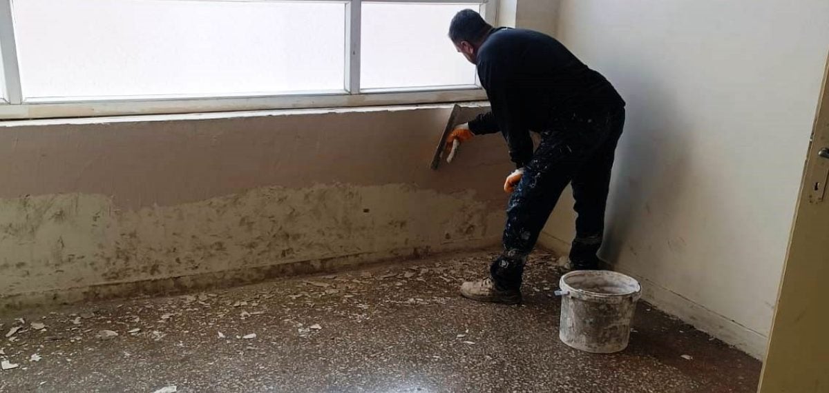 Mardin’de okullarda bakım-onarım ve boya çalışmaları tamamlanıyor