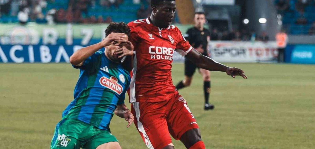 Mendes’in golüyle Samsunspor ilk yarıyı 1-0 önde tamamladı