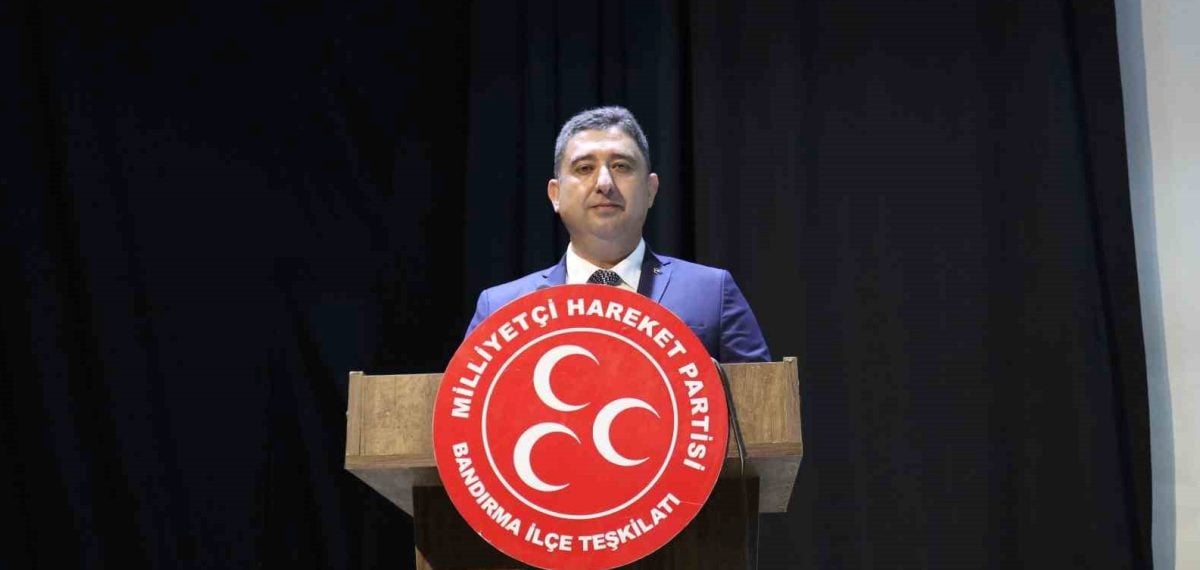 MHP Bandırma İlçe Başkanlığı’na Harun Algül seçildi