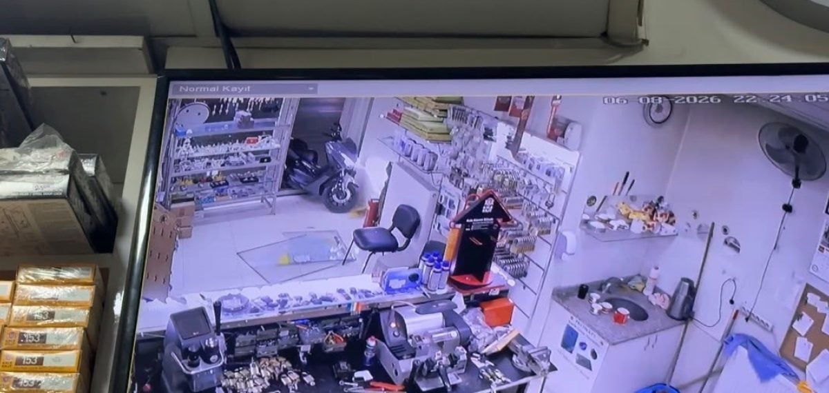 Motosiklet dükkanın camını kırıp içeri girdi, kavga bıçaklı yaralanmayla sonuçlandı
