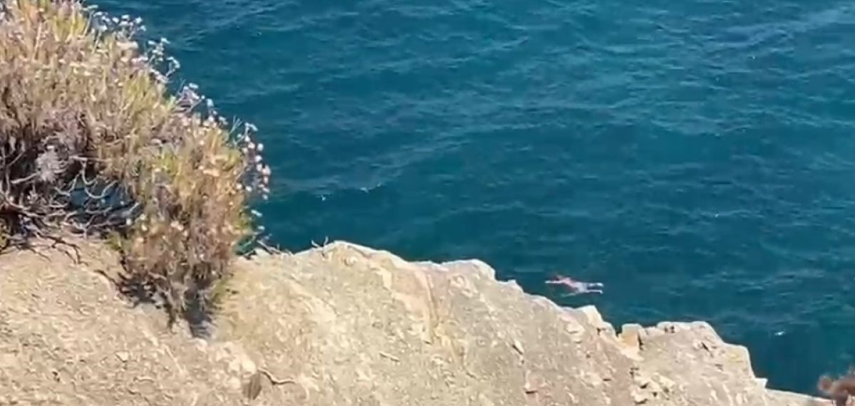 Mudanya Çamlık Tepesi’nde toprak kayması sahilde panik yarattı