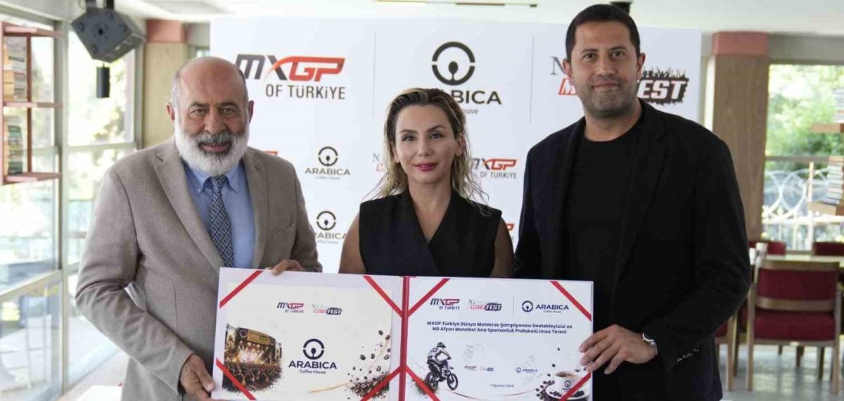 MXGP Türkiye ile NG Afyon Motofest ortaklığına Arabica Coffee desteği
