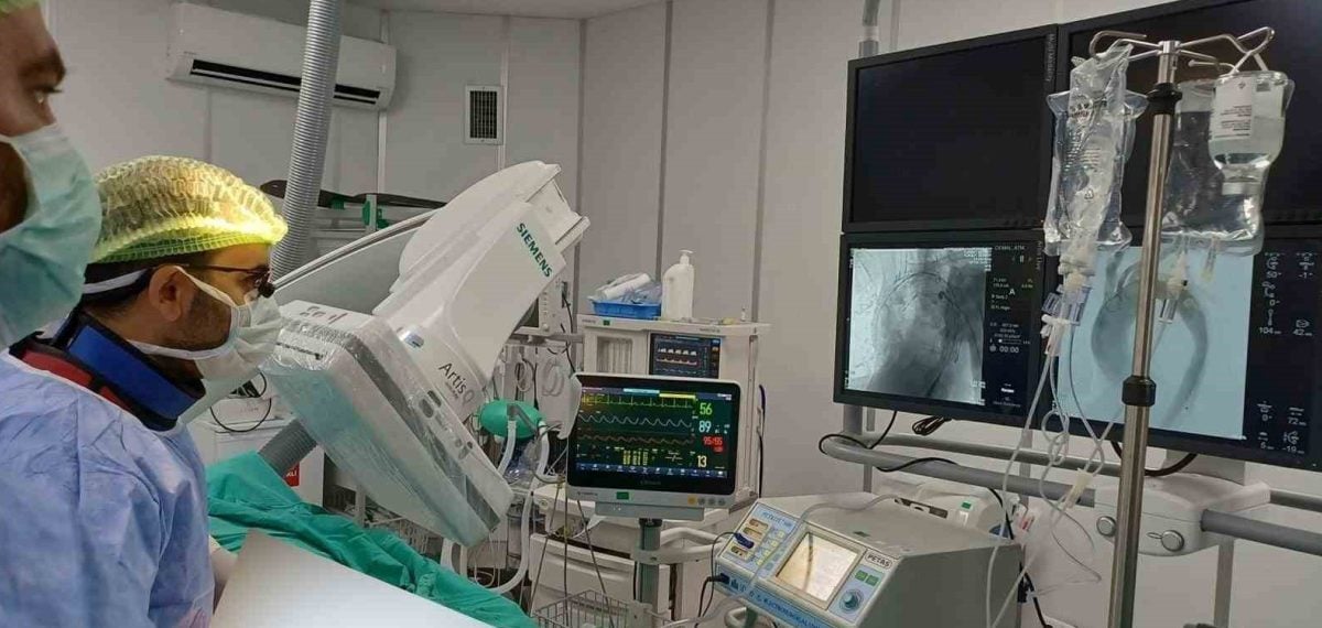 Niğde’de TEVAR ile aort yırtığı kapalı yöntemle onarıldı, hasta iyileşti