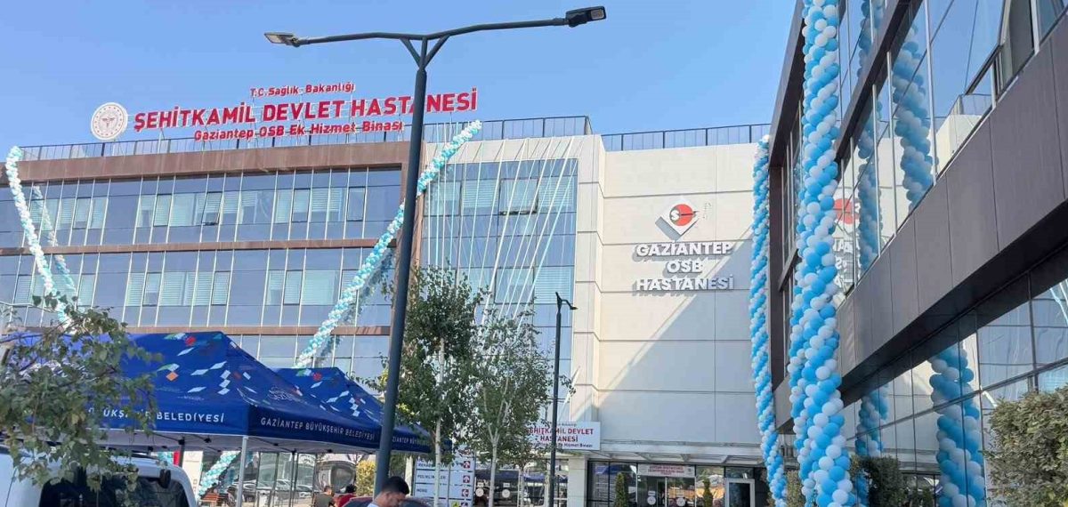 OSB içinde 50 yataklı Şehitkamil Devlet Hastanesi hizmete girdi