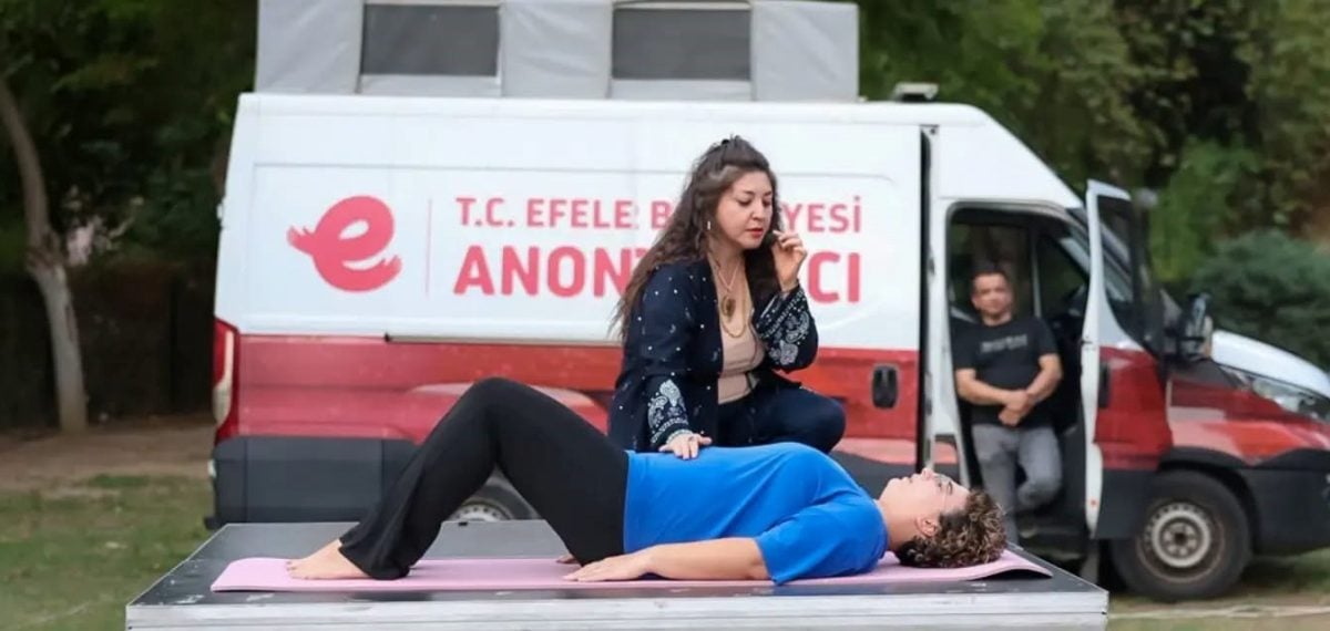 Pınarbaşı’nda açık havada nefes egzersizi düzenlendi, katılımcılar doğada rahatladı