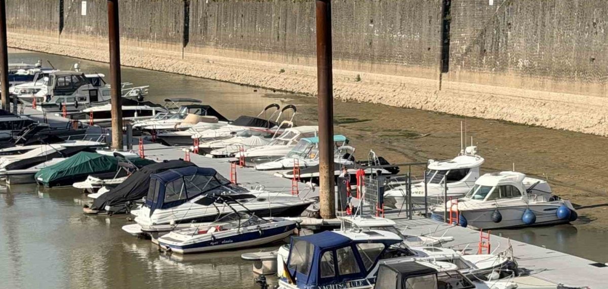 Ren Nehri’nde tarihî düşüş; Köln’de su seviyesi 66 cm’ye geriledi