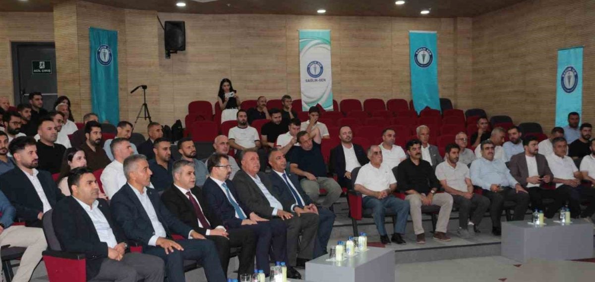 Sağlık-Sen Şırnak’ta 5. Olağan Genel Kurulu yapıldı, Sabgatullah Anmal yeniden başkan seçildi