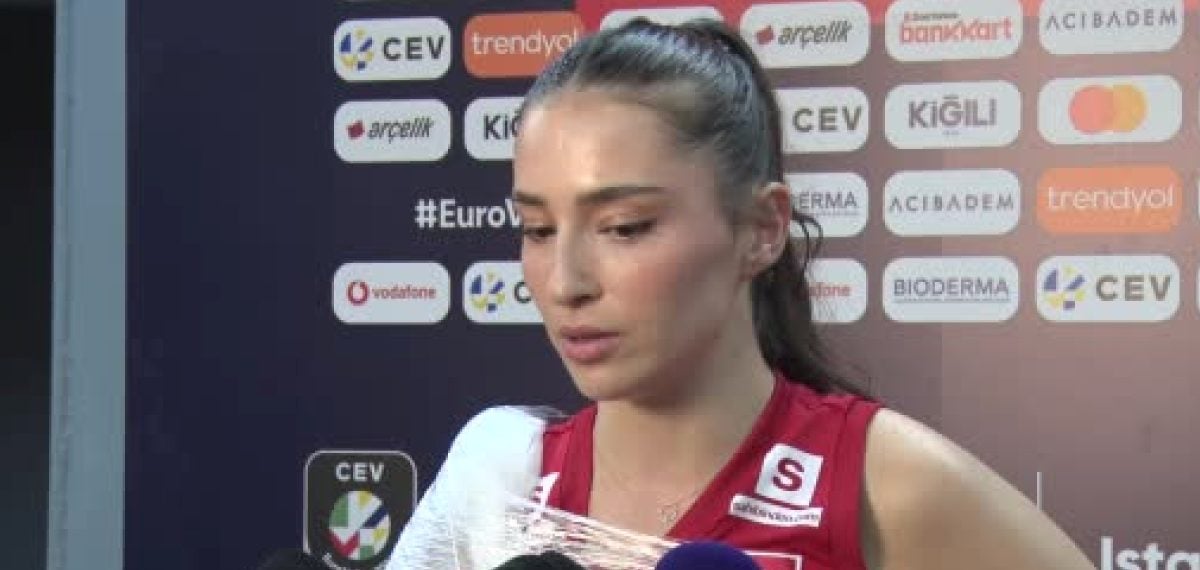 Saliha Şahin: Letonya maçını 3-0 kazandık, baskıyı henüz hissetmiyoruz