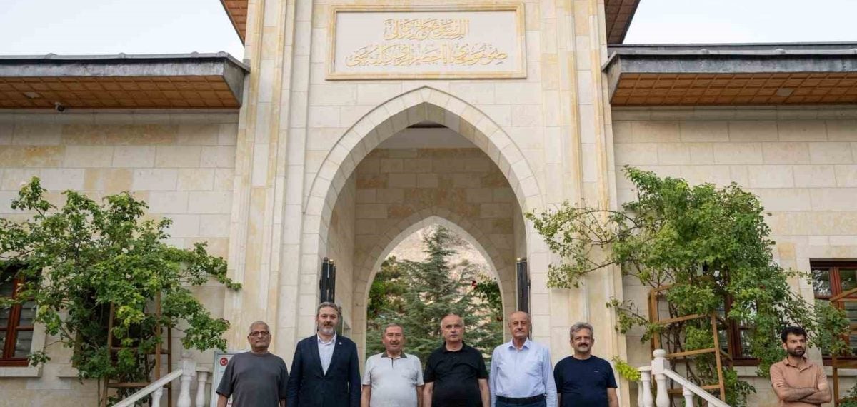 Sami Er, Rafet Bozdoğan ve Sedat Ecin ile Malatya’da ulaşım ve kültürel projeleri inceledi