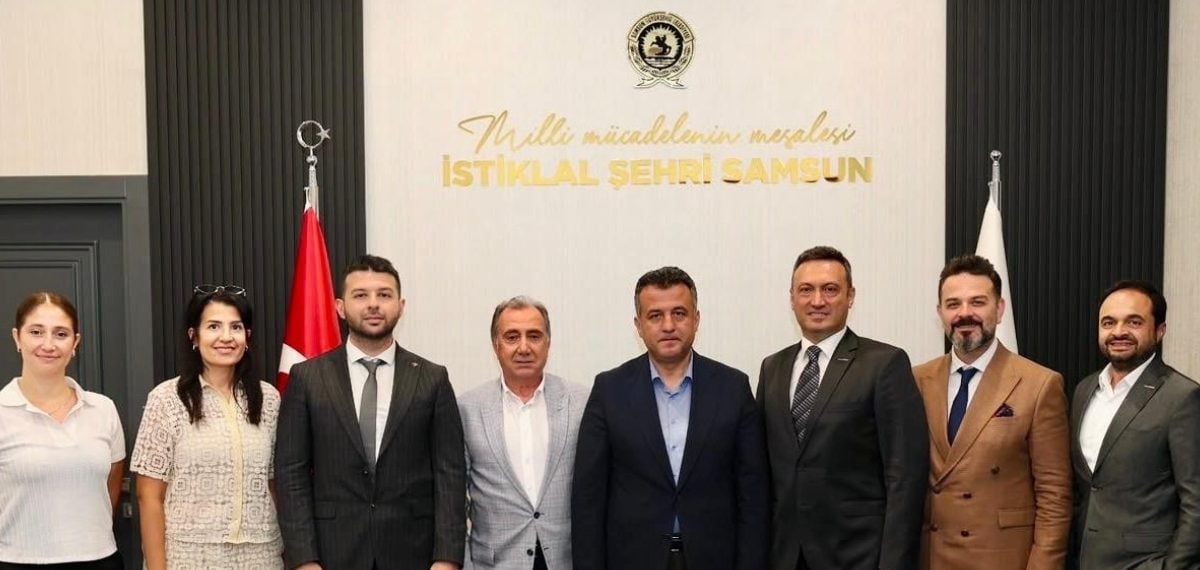 Samsun Büyükşehir Başkanı Halit Doğan iş insanlarıyla projeleri görüştü