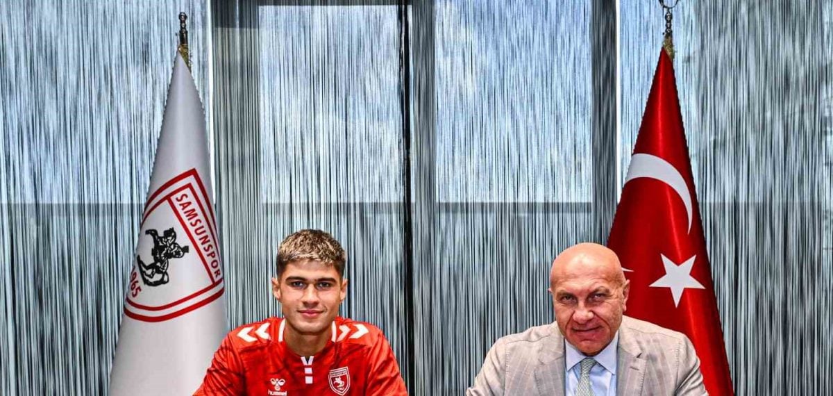 Samsunspor, Gabriele Guarino ile 5 yıllık sözleşme imzaladı