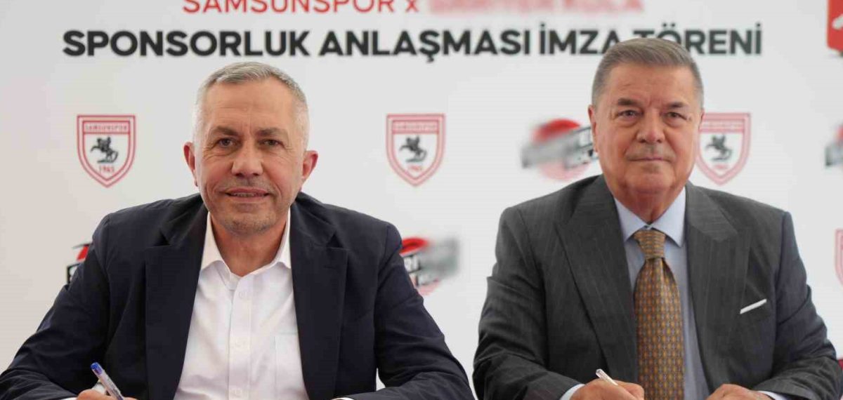 Samsunspor yeni forma sponsoru ile 1 yıllık anlaşma imzaladı