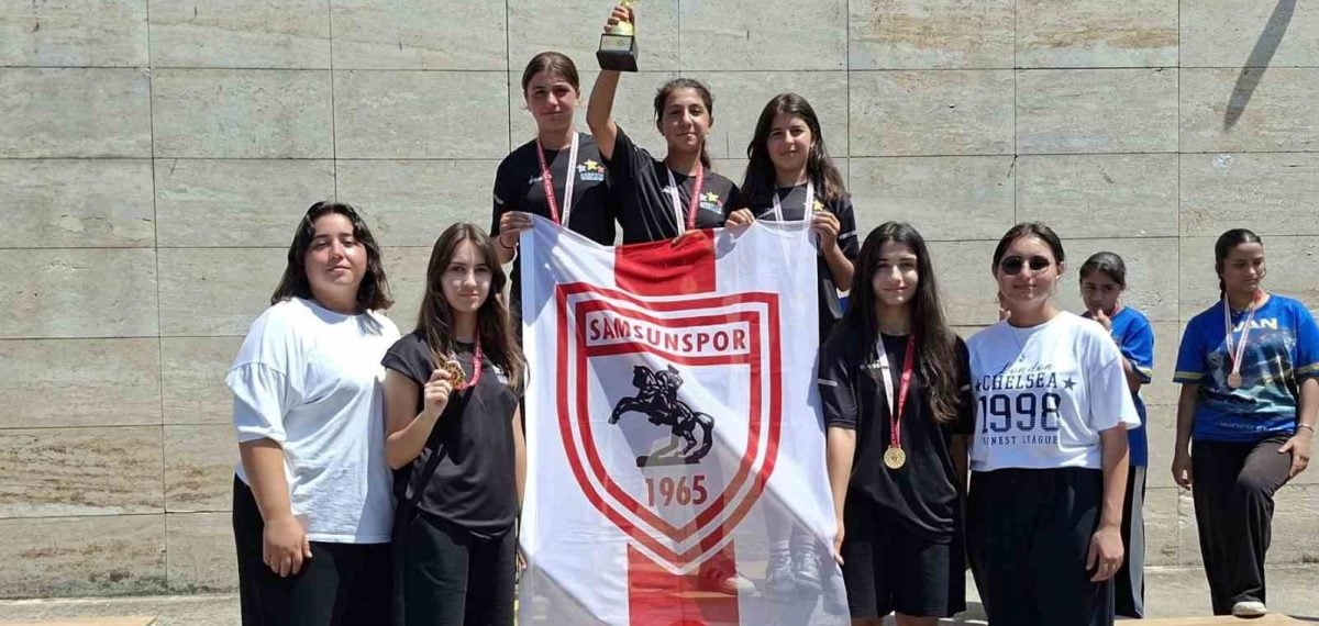 Samsunspor Yıldız Kızlar Boccede Türkiye Şampiyonu oldu