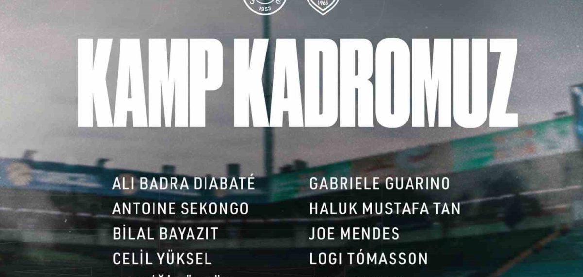Samsunspor’da iki oyuncu sakatlandı, Rize kadrosu güncellendi