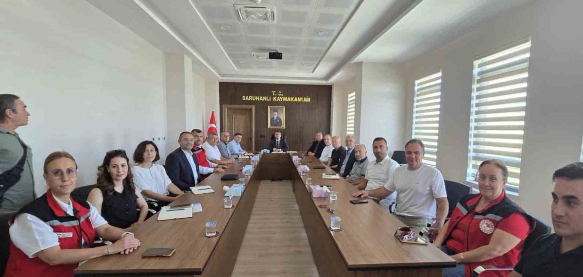 Saruhanlı’da tarımsal üretim ve bitki sağlığı çalışmaları değerlendirildi