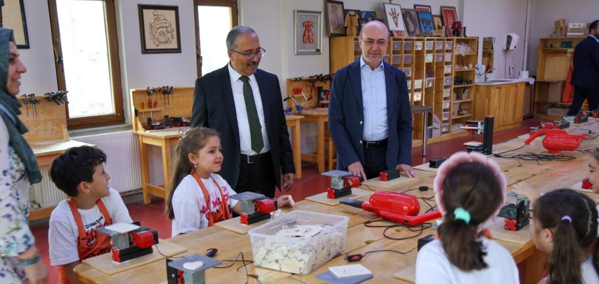 Selçuklu’da okul dışı öğrenme merkezleri ziyaret edildi, projeler değerlendirildi