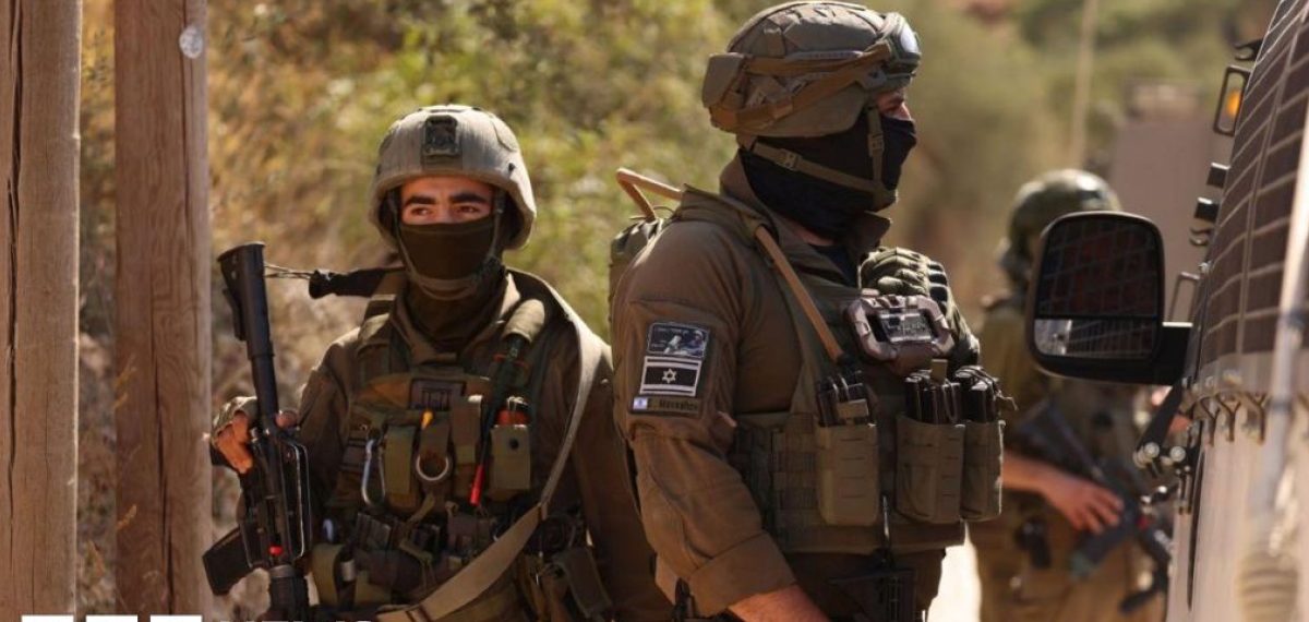 Settlers trap two Palestinian families in Qusra as Israeli forces attempt removal