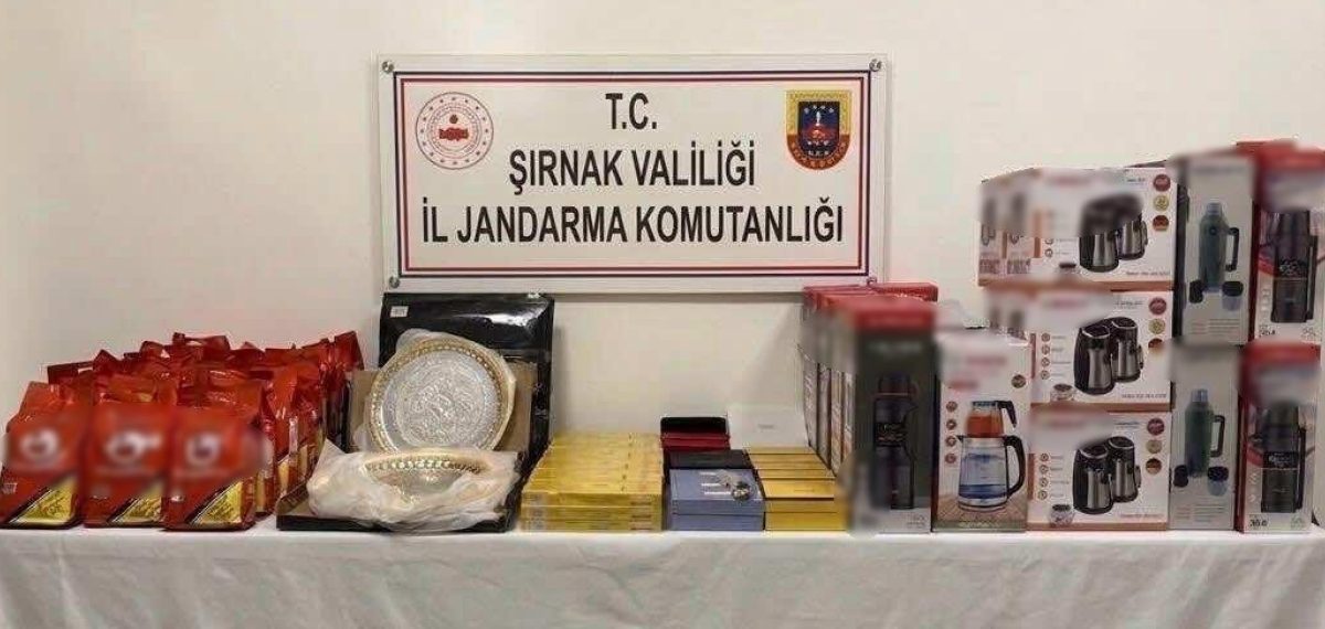 Şırnak’ta kaçakçılık operasyonunda 23,6 milyon liralık malzeme ele geçirildi