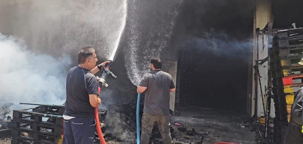 Taci Üssü’nde mühimmat deposunda sıcaklık kaynaklı patlama, Duhok’ta depo yangını büyük hasar