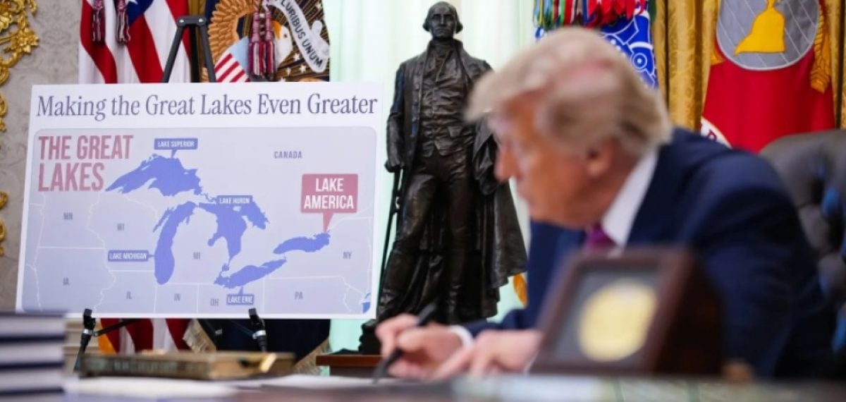 Trump, Ontario Gölü’nün adını ‘Amerika Gölü’ olarak değiştirdi