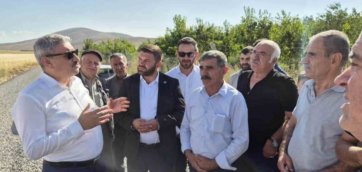 Tumlu Yaylası’nda kiraz hasadı başladı, asfalt yol hizmete girdi