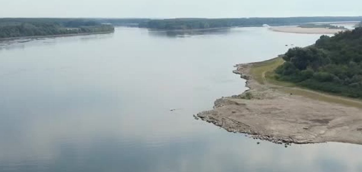 Tuna Nehri’ndeki kayalık kontrollü patlatmayla parçalandı Cernavoda’ya su yönlendirildi
