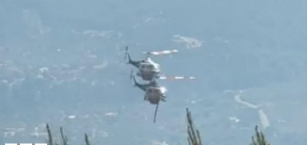 Two firefighting helicopters collide in Greece, two crew killed