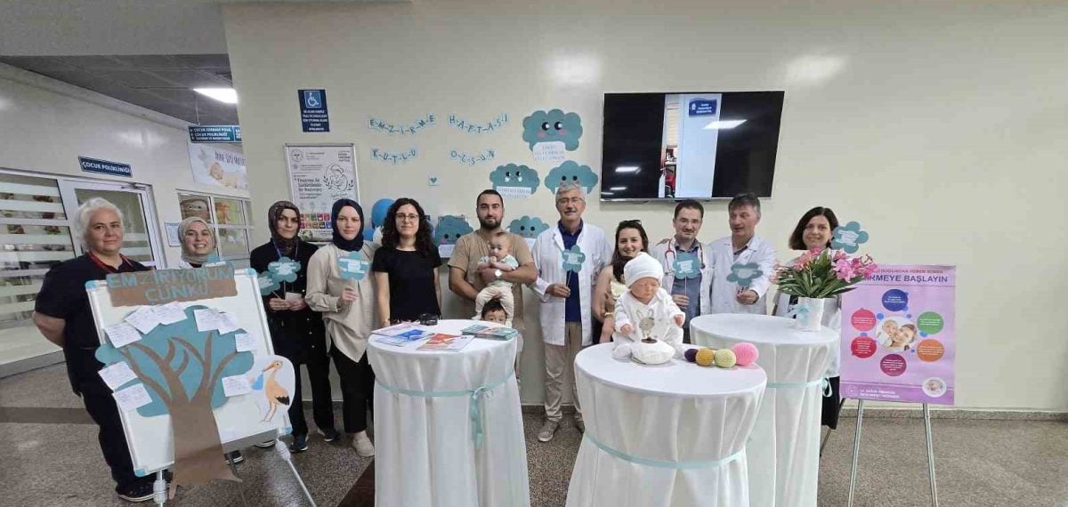 Ünye Devlet Hastanesi’nde Emzirme Haftası bilgilendirme standı açıldı
