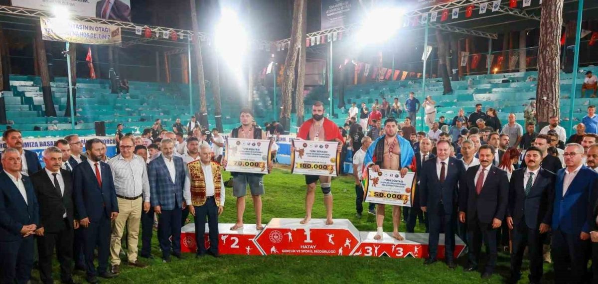 Yayladağı’nda uluslararası aba güreşi ve kültür festivali tamamlandı