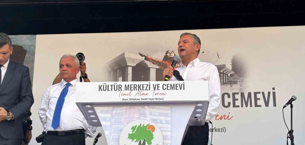 YENİ Parti Genel Başkanı Özgür Özel Mamak’ta cemevi ve kültür merkezi temelini attı