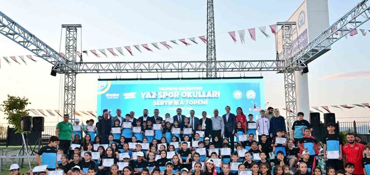 Yıldırım’da 36 bin 818 çocuğun tamamladığı Yaz Spor Okulları sertifikalandı