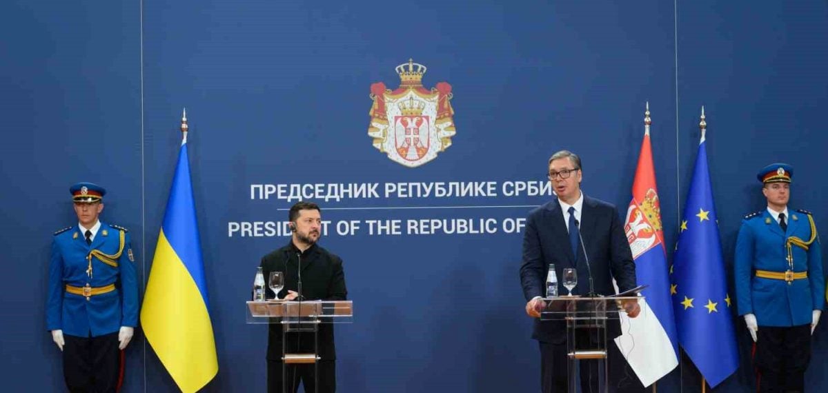 Zelenskiy Belgrad’da Patriot füzeleri ve enerji altyapısı taleplerini dile getirdi