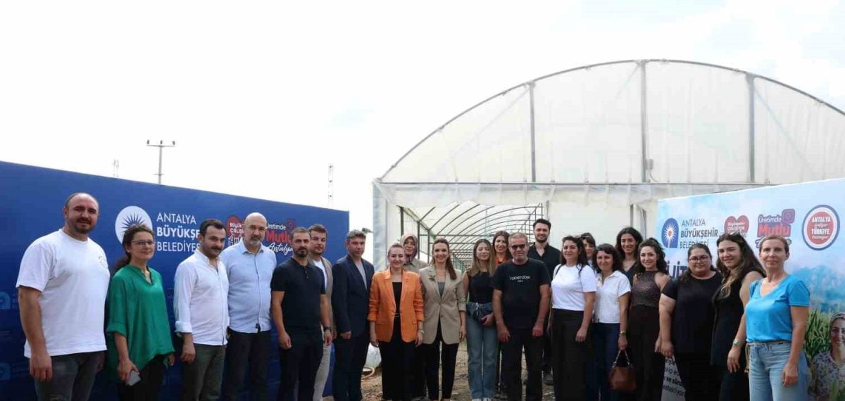 700 üreticinin 2 bin dekar serasına sıcaklık ve nem sensörleri kuruldu