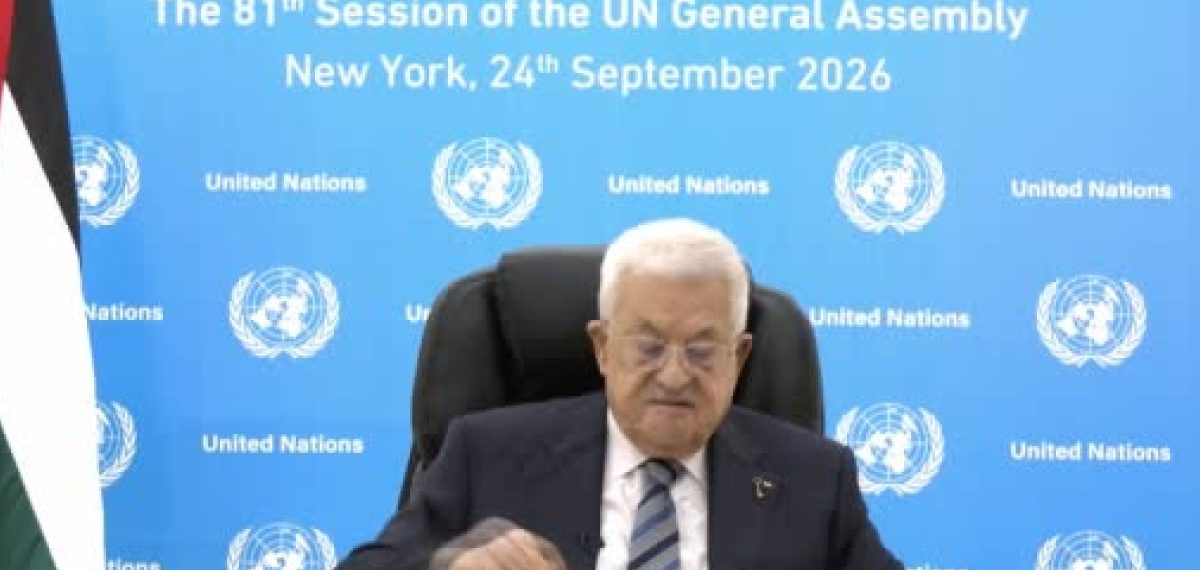 Abbas’tan BM Genel Kurulu’na kayıttan hitap: İsrail’in ‘Büyük İsrail’ tehlikesi uyarısı