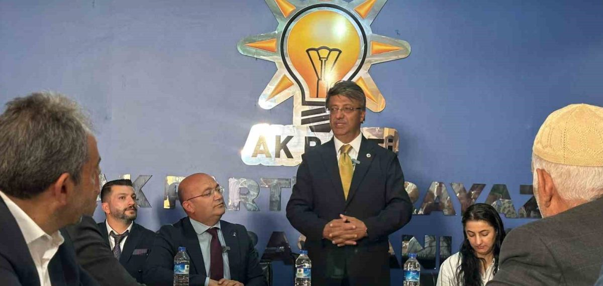 AK Parti Van Milletvekili Kayhan Türkmenoğlu Karayazı’da halk ve esnaf ziyaretinde bulundu