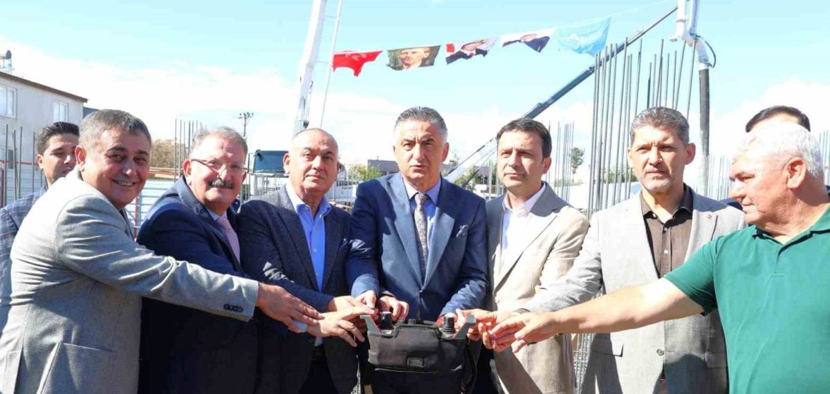 Aksu’ya 9 hekim kapasiteli Fatma-Şevket Yüksel Aile Sağlığı Merkezi temeli atıldı